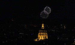 Feu d'artifice du 14 juillet à Montmartre