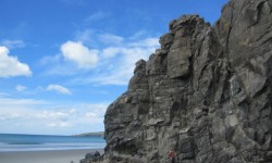 Escalade à Long Beach, Dunedin